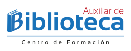 Logotipo Auxiliar de Biblioteca Centro de Formación