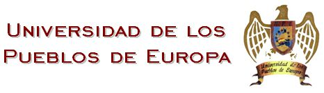 Logotipo Universidad de los Pueblos de Europa UPE